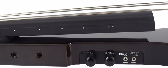 Stagg EDB-3/4 DBR (poškodené) - Elektrický kontrabas