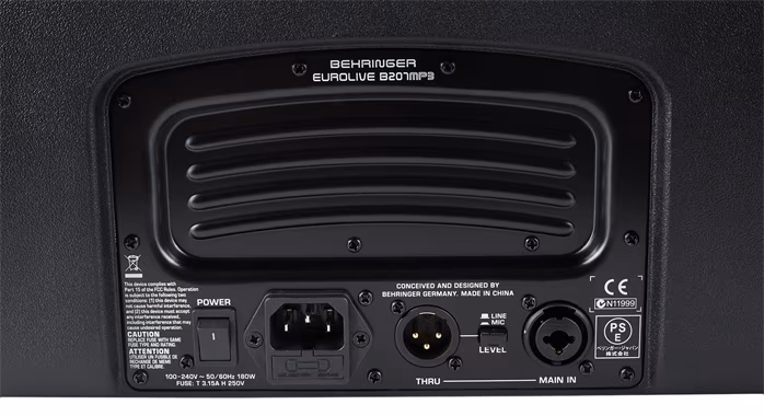 Behringer B207MP3 - Aktívny reprobox