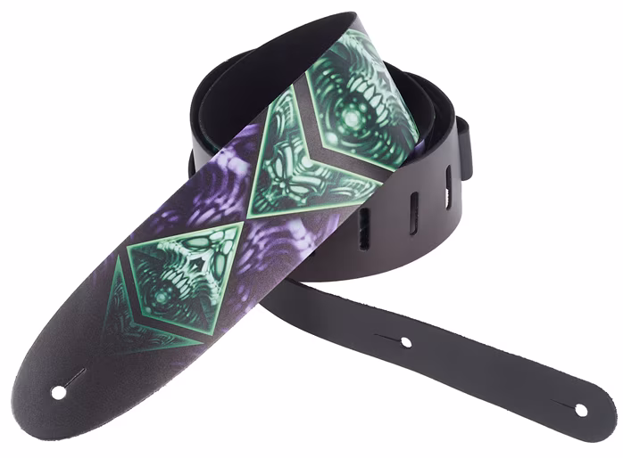 Perri's Leathers 11052 David Bollt Leather Strap - Gitarový popruh