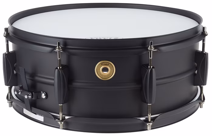 Tama 14" x 5,5" Metalworks Effect Snare Black Steel - Snare bubienok