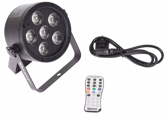 BeamZ BAC302 LED PAR 6x12W RGBWA-UV - LED PAR reflektor