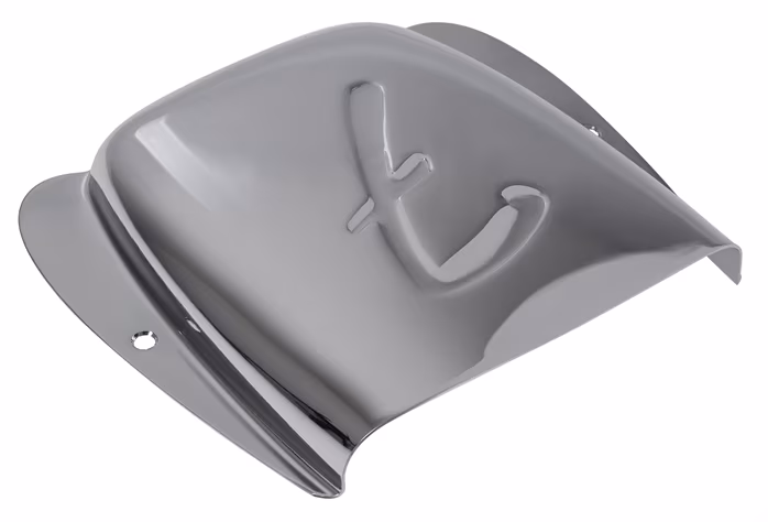 Fender Vintage-Style Jazz Bass F Bridge Cover - Hardware