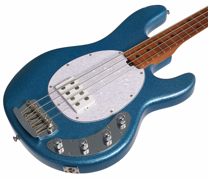 Sterling by Music Man StingRay MN Blue Sparkle (rozbalené) - Elektrická basgitara
