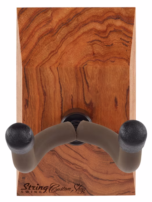 String-Swing Custom Shop Wall Mount Guitar Keeper Gum Cherry - Gitarový vešiak