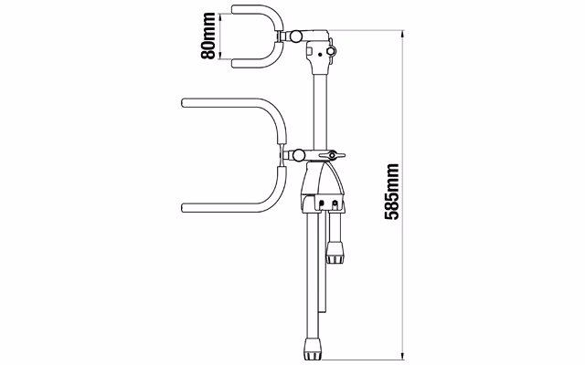Ibanez 839 Guitar Stand by TAMA - Gitarový stojan