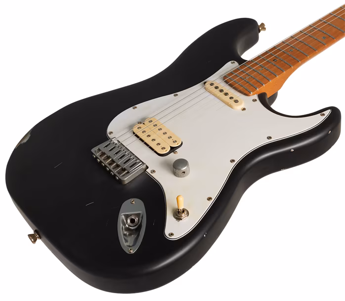 JET Guitars JS-800 Relic BK - Elektrická gitara