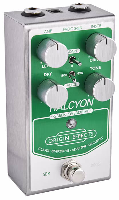 Origin Effects Halcyon Green Overdrive - Gitarový efekt