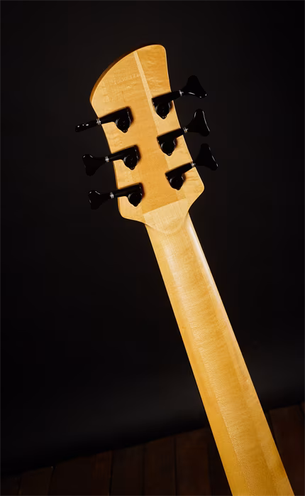 Fodera 2010 Imperial 6 Elite Buckeye Burl - Elektrická basgitara