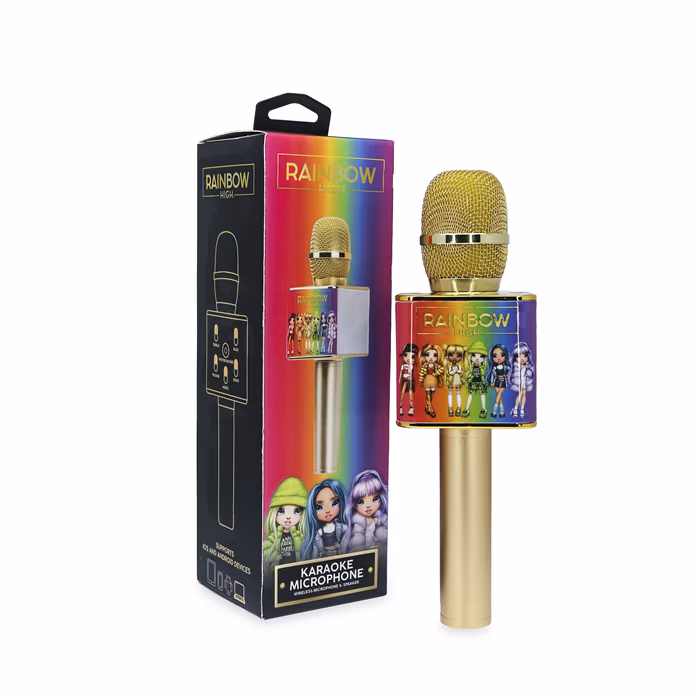 OTL Rainbow High Karaoke microphone with Bluetooth speaker - Kondenzátorový mikrofón
