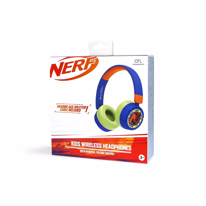 OTL Nerf Kids Wireless Headphones - Bezdrátová slúchadlá