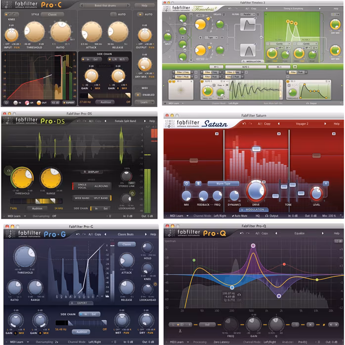 FabFilter Mixing Bundle - Softvér