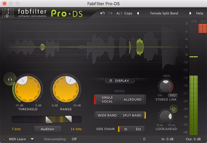 FabFilter Pro-DS - Softvér