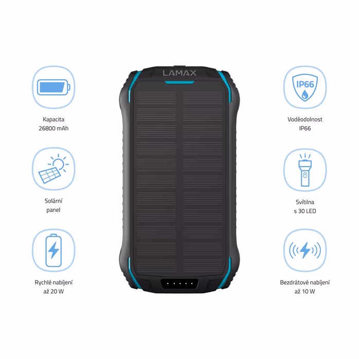 LAMAX Journey 26800mAh - Powerbanka