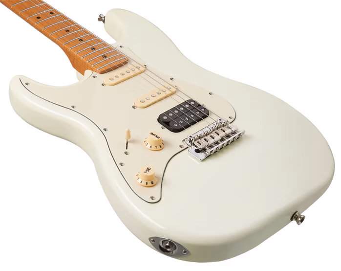 JET Guitars JS-400 WH LH (rozbalené) - Ľavoruká elektrická gitara