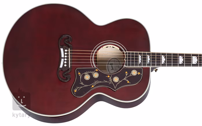 Gibson SJ-200 Standard Maple Wine Red - Elektroakustická gitara