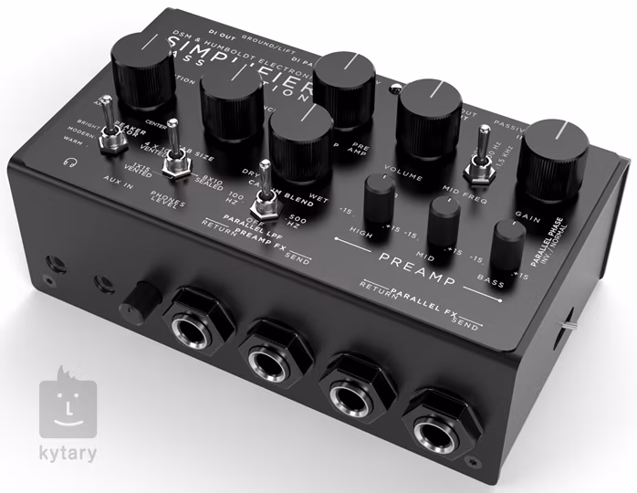 DSM & Humboldt Electronics Simplifer Bass (rozbalené) - Basgitarový predzosilňovač a DI box