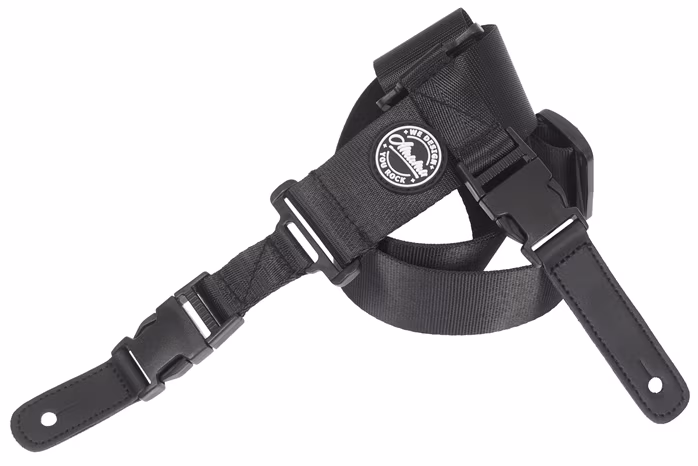 Amumu SNAPLOCK Black - Gitarový popruh