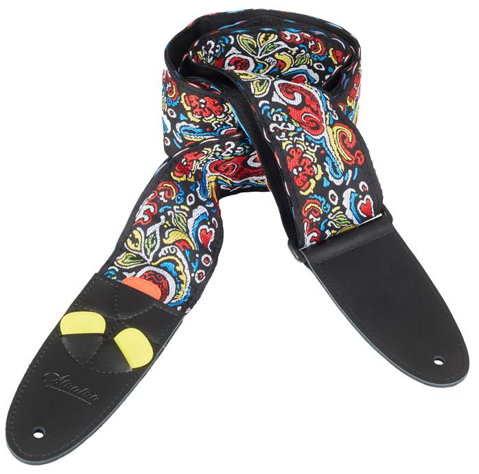 Amumu Love Flower Strap - Gitarový popruh