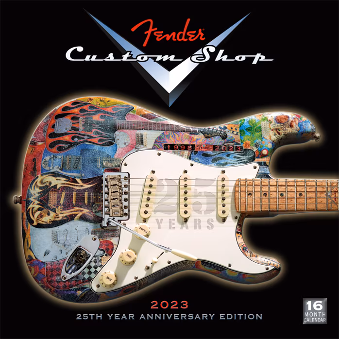 Fender 2023 Custom Shop Calendar - Darčekový predmet