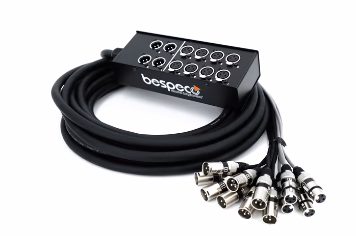 Bespeco BSA804L10 - Multipárový kábel