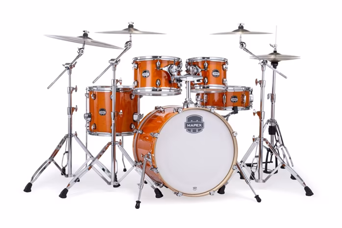 Mapex Mars Maple Studio Set Glossy Amber - Súprava bicích