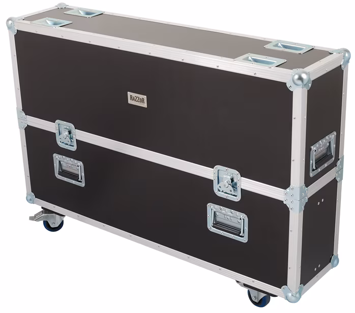 Razzor Cases Case for 2x 50" TVs with wheels - Transport case