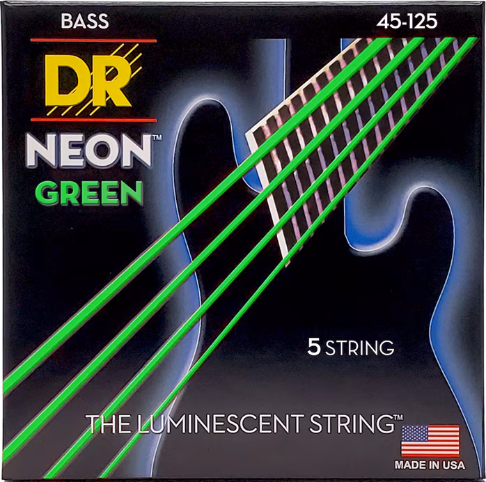 DR Strings NGB5-45 - Struny na päťstrunovú basgitaru