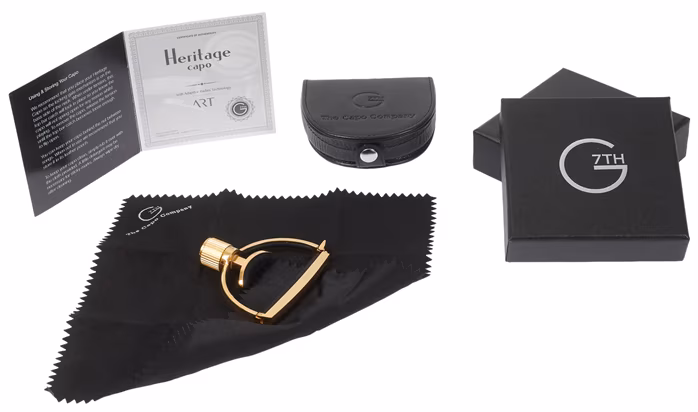 G7th Heritage 3 Guitar Wide Gold - Kapodaster