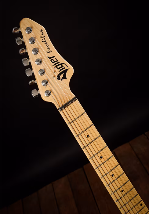 Vigier 2010 Excalibur Supra 7 Alder NAT - Elektrická sedemstrunová gitara