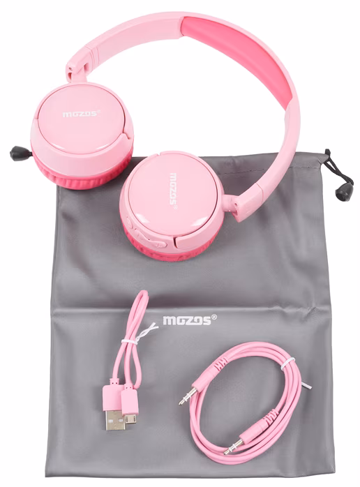 Mozos KID3-BT-PINK - Bezdrátová slúchadlá