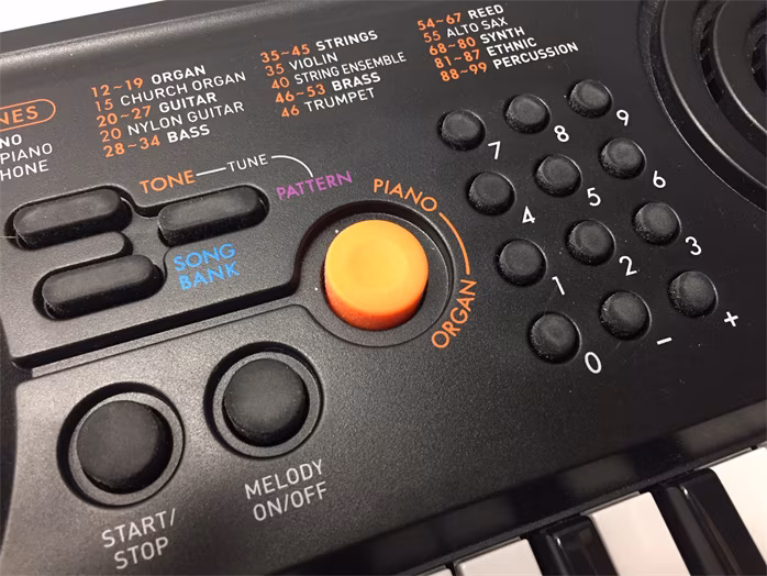 Casio SA-78 (použité) - Klávesy pre deti