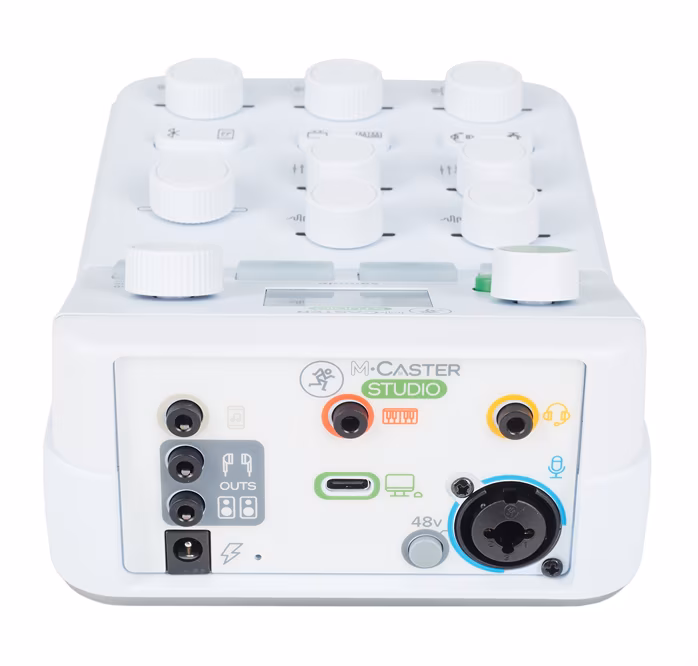 Mackie M•Caster Studio White - Digitálny mixážny pult