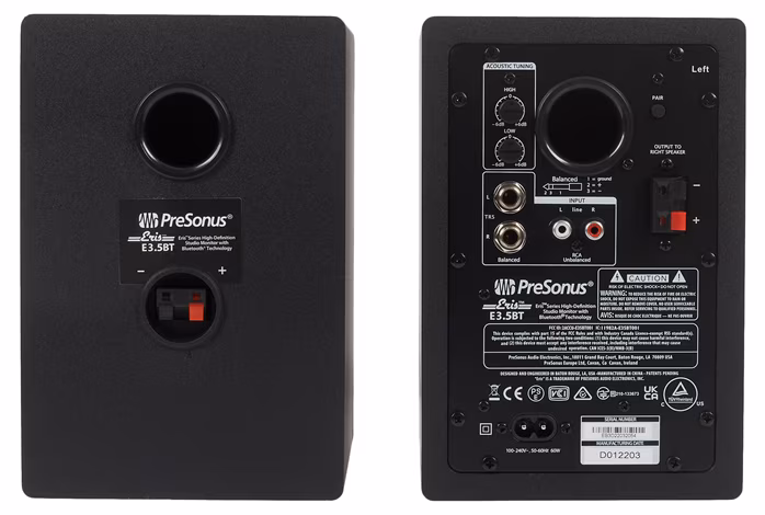 PreSonus Eris E3.5 BT - Aktívne štúdiové monitory