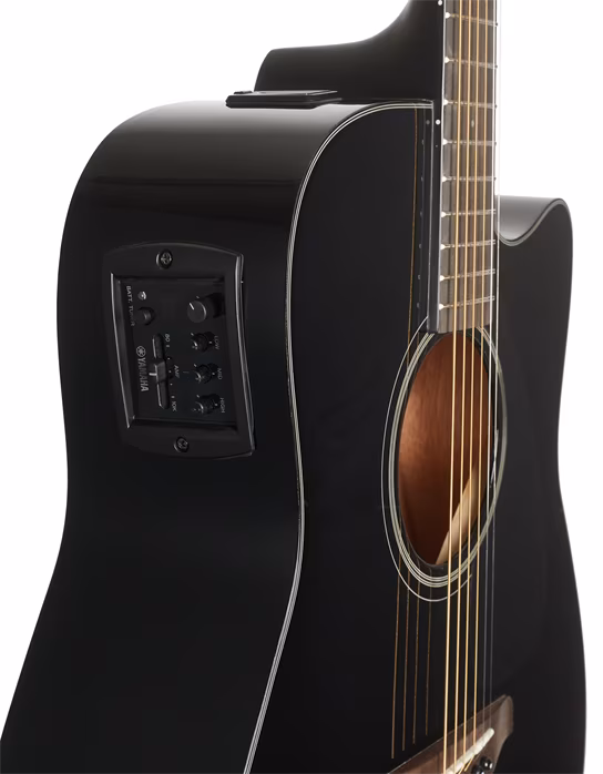 Yamaha FGX800C BLK - Elektroakustická gitara