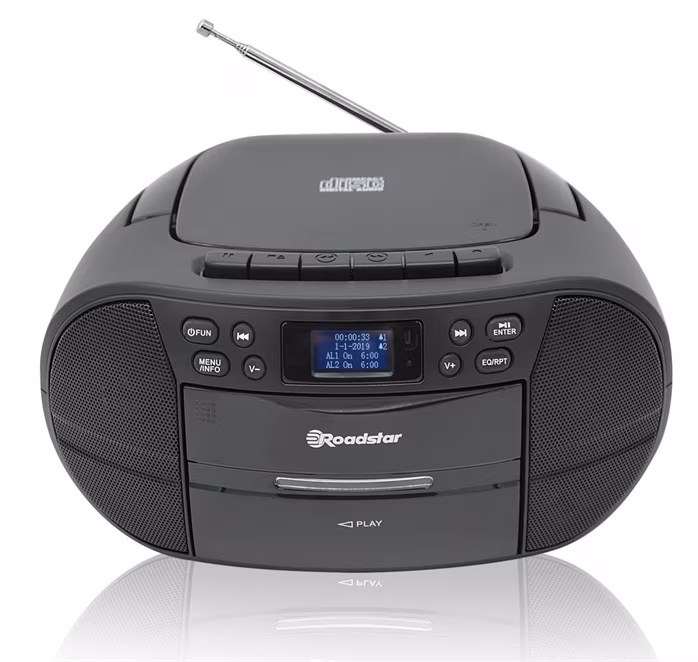 Roadstar RCR-779 D+/BK - Rádiomagnetofón