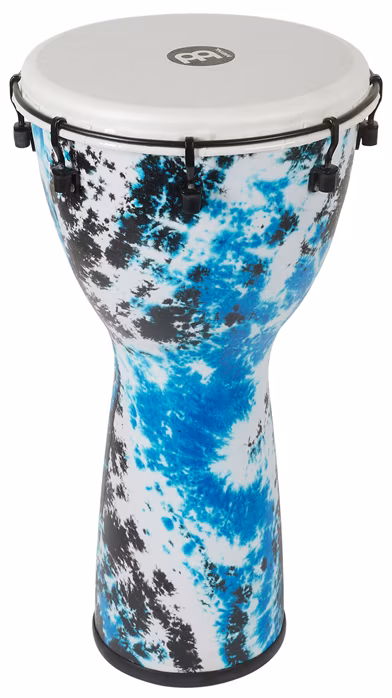 Meinl 12" Galactic Blue Tie Dye Synthetic Head Alpine Djembe - Djembe