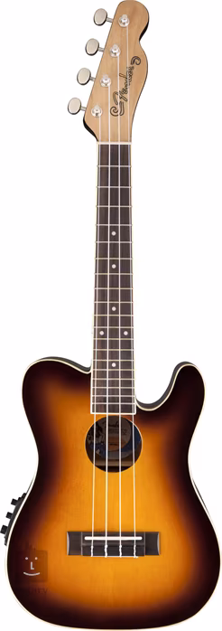 Fender Ukulele 52 NA (poškoďené) - Elektroakustické ukulele