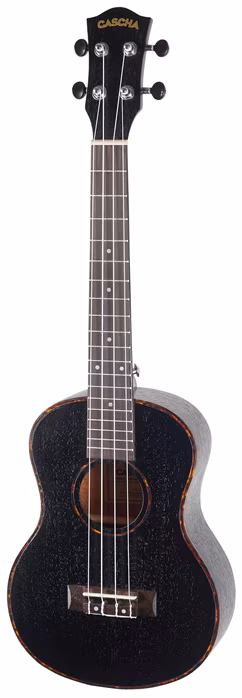 Cascha HH 2305 Premium Mahogany Ukulele Set Black (rozbalené) - Akustické ukulele