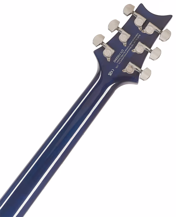 PRS SE Standard 24 Violin Top Carve Translucent Blue - Elektrická gitara