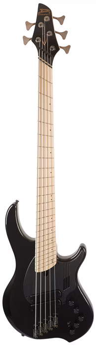 Dingwall NG2 “Nolly” Signature 5 Metallic Black - Elektrická basgitara
