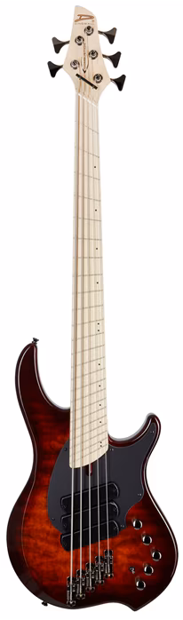 Dingwall Combustion 5 MN Vintage Burst - Elektrická basgitara