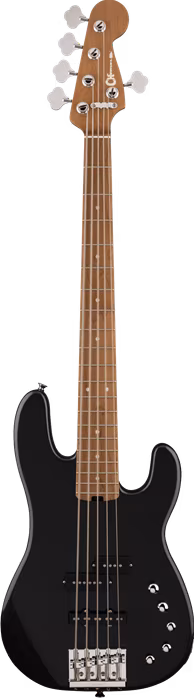 Charvel Pro-Mod San Dimas Bass PJ V MET BLK - Elektrická basgitara