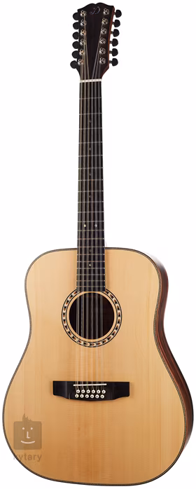 Dowina Danubius D-12-S - Dvanásťstrunová akustická gitara