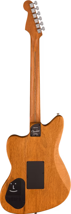 Fender American Acoustasonic Jazzmaster All-Mahogany EB BB - Elektroakustická hybridná gitara