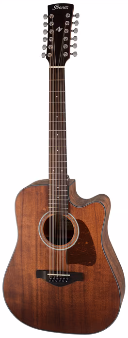 Ibanez AW5412CE Natural - Dvanásťstrunová elektroakustická gitara