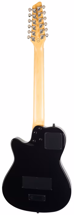 Godin A12 Black HG - Dvanásťstrunová elektroakustická gitara