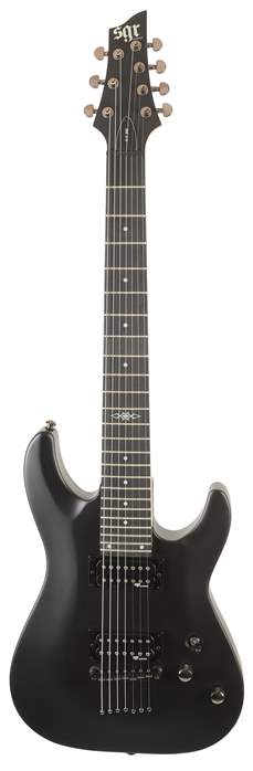 Schecter C-7 SGR MSBK - Elektrická sedemstrunová gitara