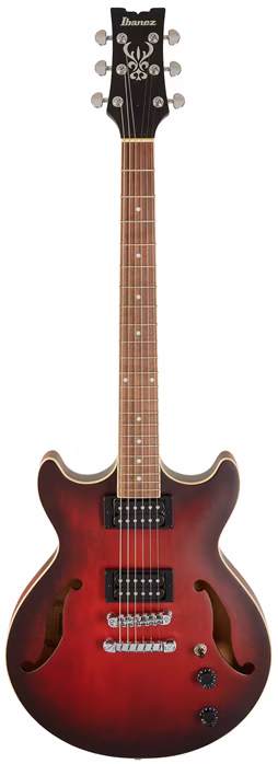 Ibanez AM53 Sunburst Red - Semiakustická gitara