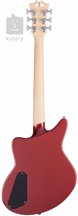 D'Angelico Offset Semi-Hollow Oxblood - Semiakustická gitara