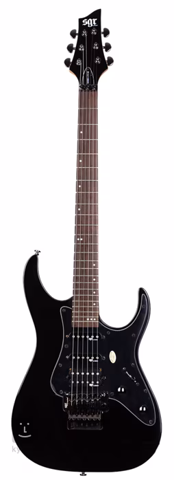 Schecter Banshee-6 FR SGR BLK - Elektrická gitara